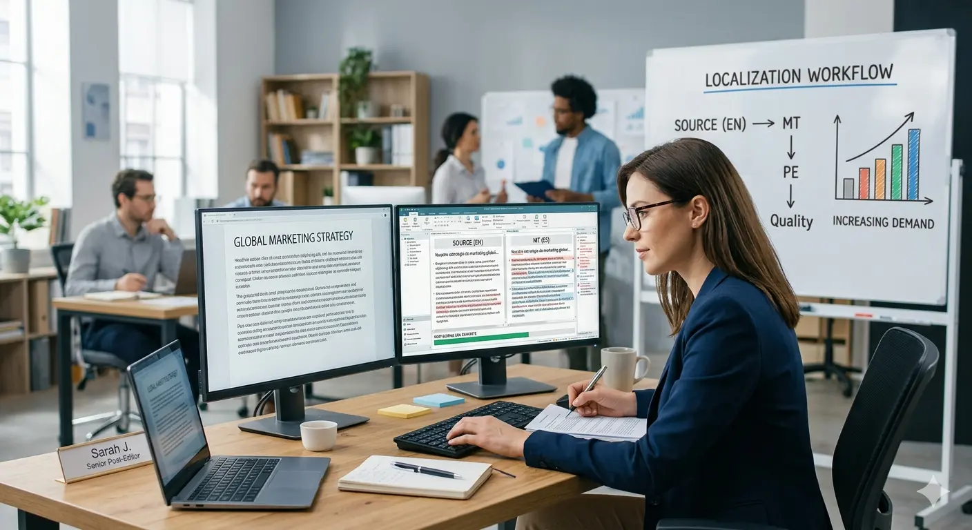 Post-Editing of Machine Translation (MTPE): What It Is and Why Demand for This Service Is Increasing?