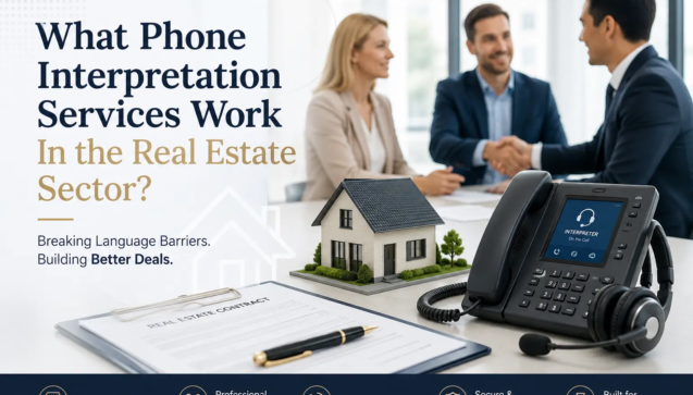 What Phone Interpretation Services Work Best with The Real Estate Sector