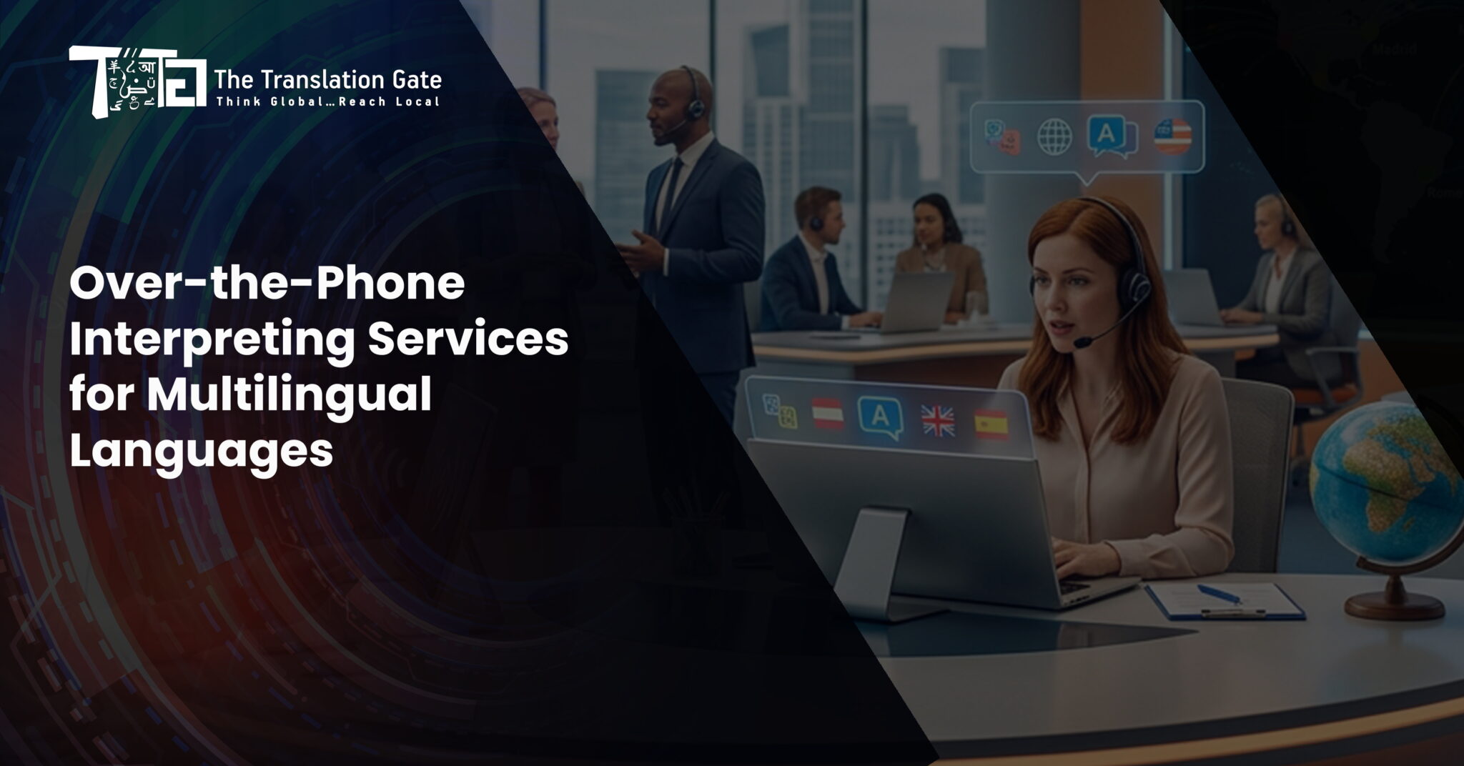 Over-the-Phone Interpreting Services for Multilingual Languages