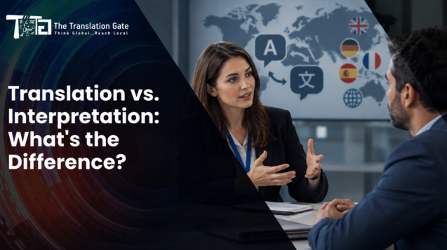 Translation vs. Interpretation: What's the Difference?